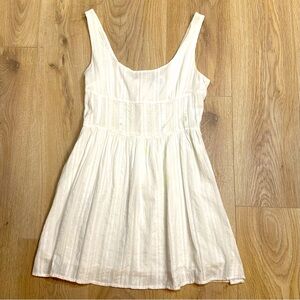 Princess Polly White‎ Mini Dress Size US 4. Boho Festival Preppy